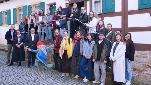 Studierende in Hallstadt Gruppenfoto