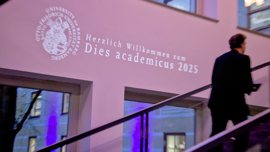 Projektion "Dies academicus"