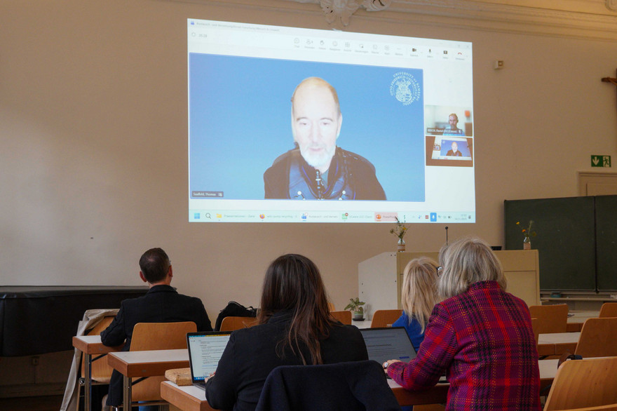 Am Freitag fand ein Vernetzungstreffen der neuen Profilinitiative Mensch und Umwelt statt, bei dem sich Forschende austauschten. 