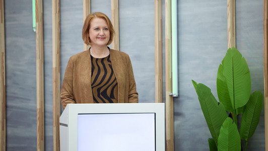 Lisa Paus ist Bundesministerin für Familie, Senioren, Frauen und Jugend. Sie spricht am 9. Januar im Rahmen des Theologischen Forums.