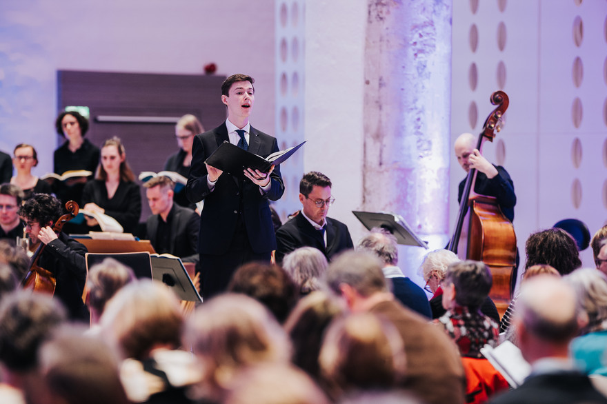 Der Solist Lorenz Schober