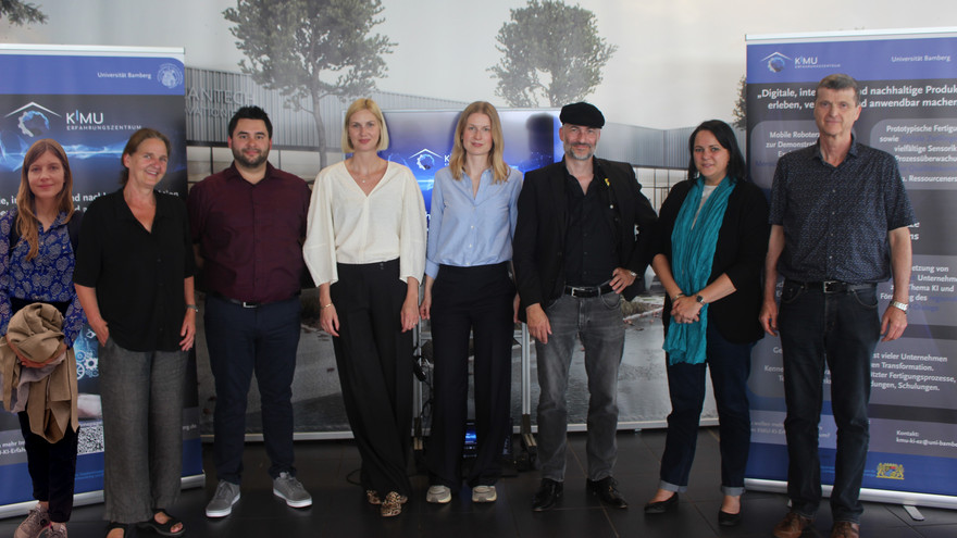 Das Team des KMU-KI-Erfahrungszentrums