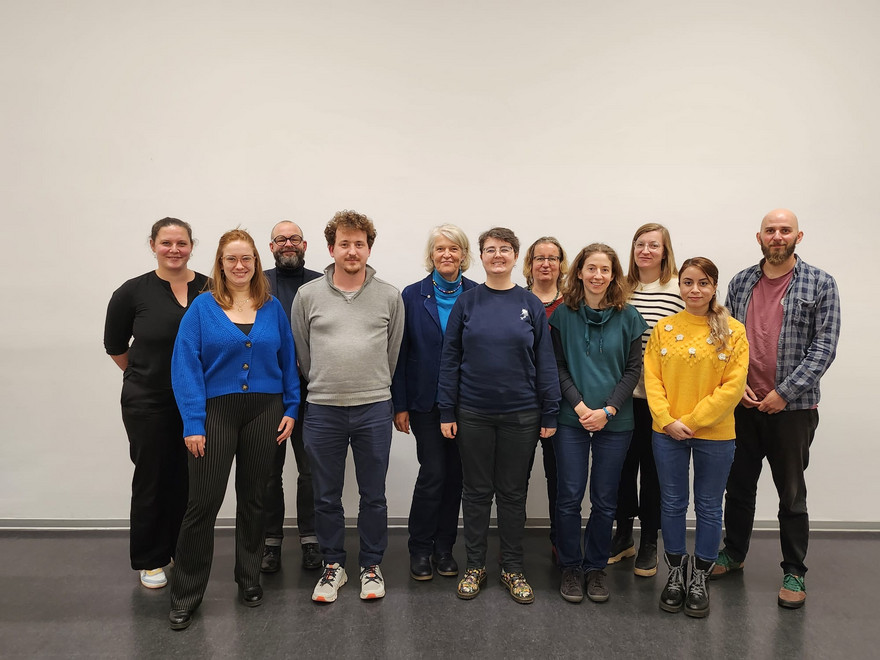 Promovierende und Professorinnen und Professoren