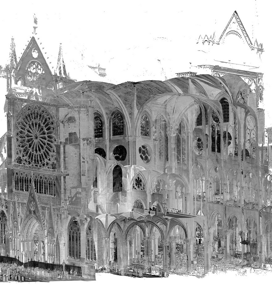 3D-Modell von Notre Dame